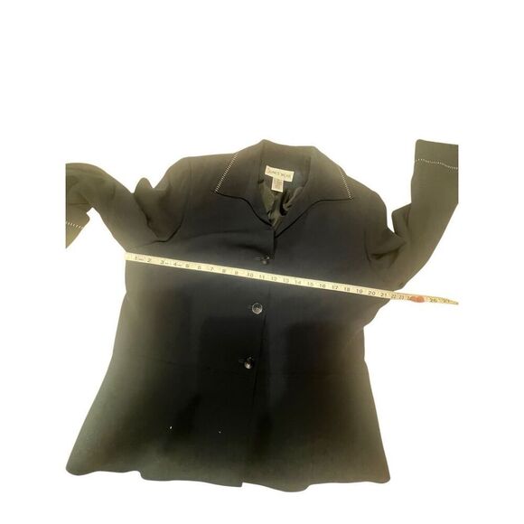 Jones Wear Navy Skirt Set Sz 16 - Picture 4 of 7